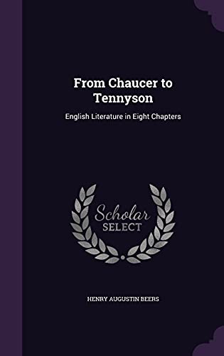 From Chaucer to Tennyson cover