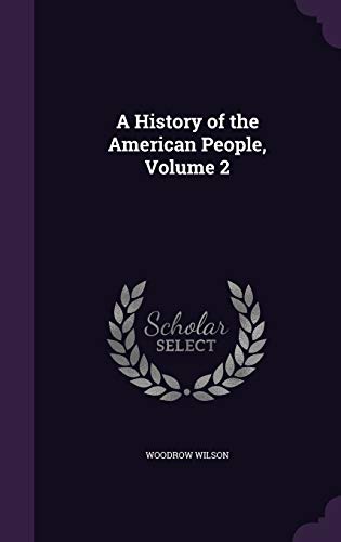 A History of the American People, Volume 2 cover