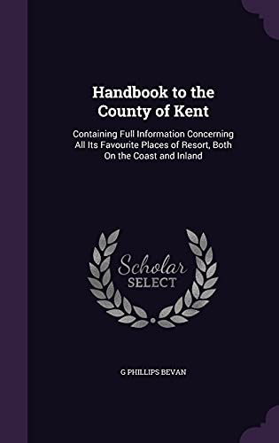 Handbook to the County of Kent cover