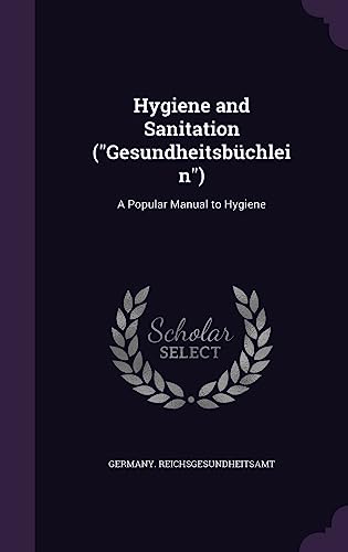 Hygiene and Sanitation ("Gesundheitsbüchlein") cover