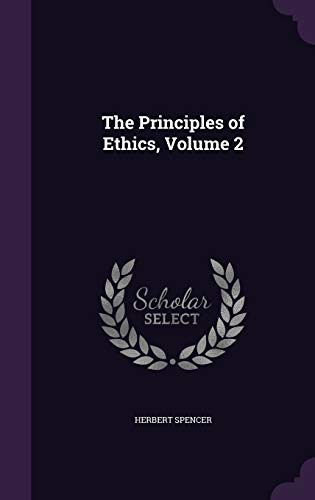 The Principles of Ethics, Volume 2 cover