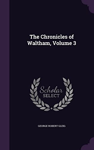 The Chronicles of Waltham, Volume 3 cover