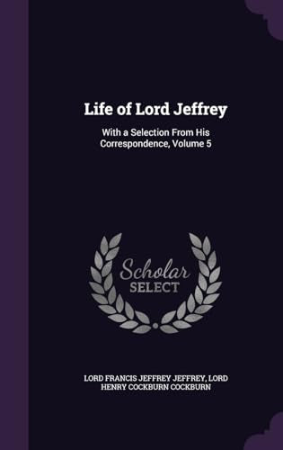 Life of Lord Jeffrey cover