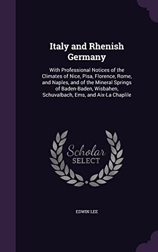 Italy and Rhenish Germany cover