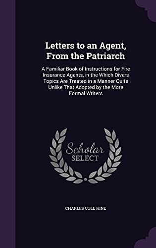 Letters to an Agent, From the Patriarch cover