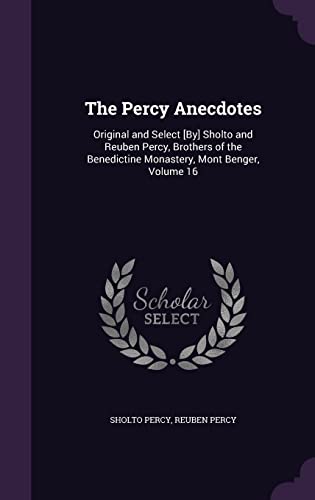 The Percy Anecdotes cover
