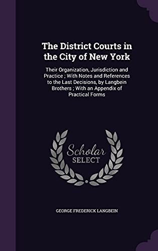 The District Courts in the City of New York cover