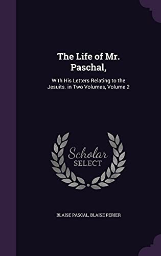 The Life of Mr. Paschal, cover
