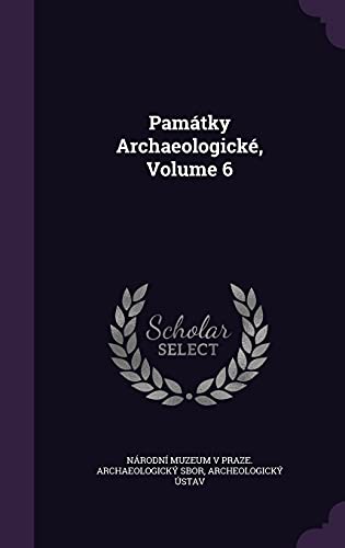 Pamatky Archaeologicke, Volume 6 cover