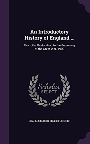 An Introductory History of England ... cover