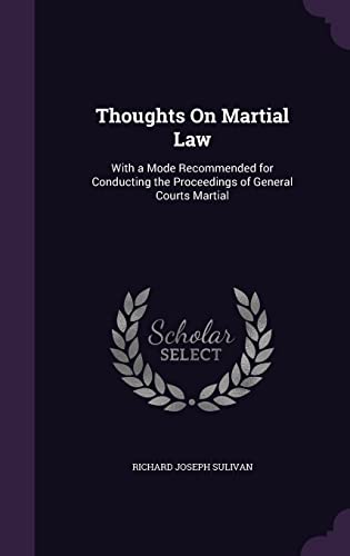 Thoughts On Martial Law cover