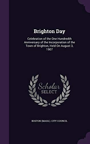 Brighton Day cover