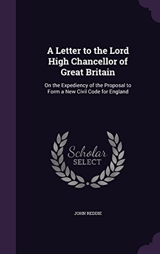 A Letter to the Lord High Chancellor of Great Britain cover