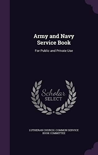 Army and Navy Service Book