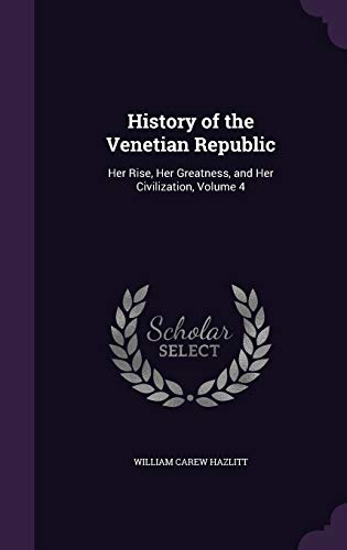 History of the Venetian Republic cover