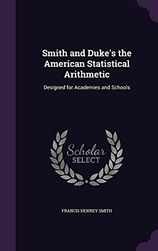 Smith and Duke's the American Statistical Arithmetic cover