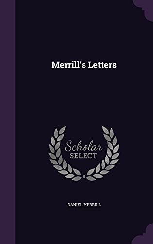 Merrill's Letters cover