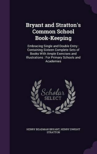 Bryant and Stratton's Common School Book-Keeping cover