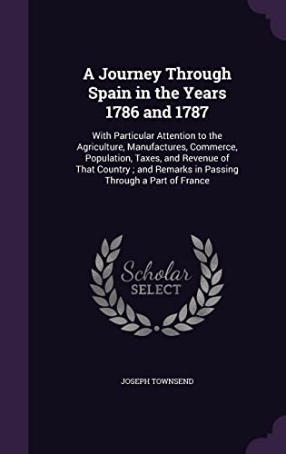 A Journey Through Spain in the Years 1786 and 1787 cover