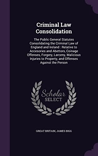 Criminal Law Consolidation