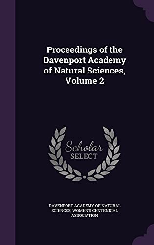 Proceedings of the Davenport Academy of Natural Sciences, Volume 2 cover