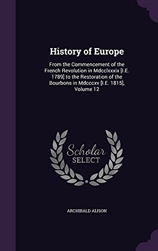 History of Europe cover