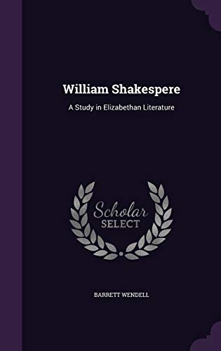 William Shakespere cover