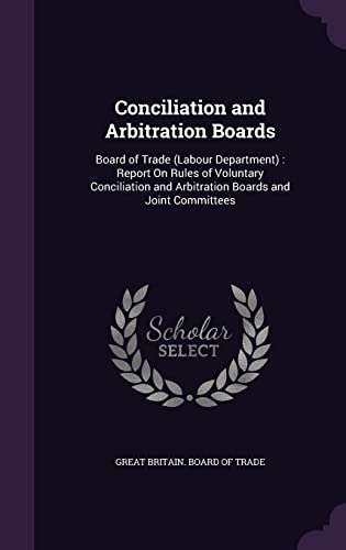 Conciliation and Arbitration Boards cover