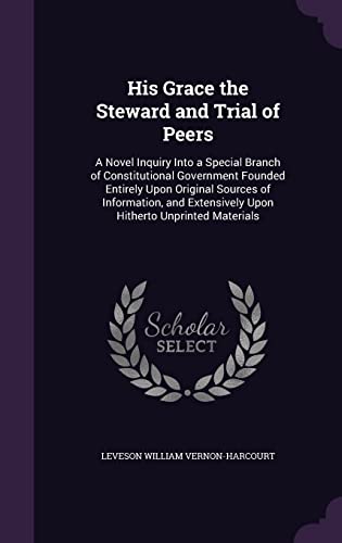His Grace the Steward and Trial of Peers cover
