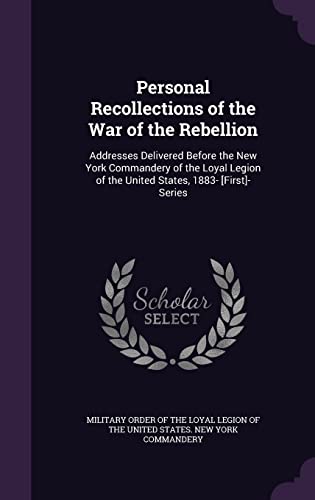 Personal Recollections of the War of the Rebellion cover