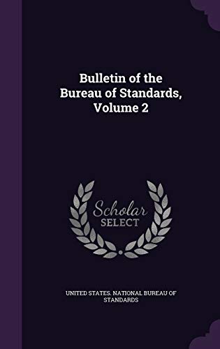 Bulletin of the Bureau of Standards, Volume 2 cover