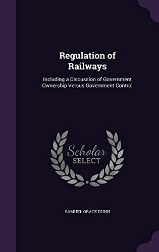 Regulation of Railways cover
