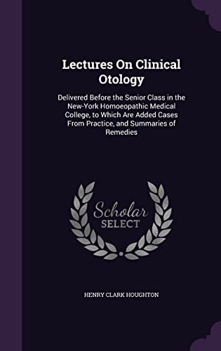 Lectures On Clinical Otology cover