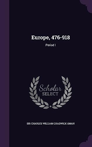 Europe, 476-918 cover