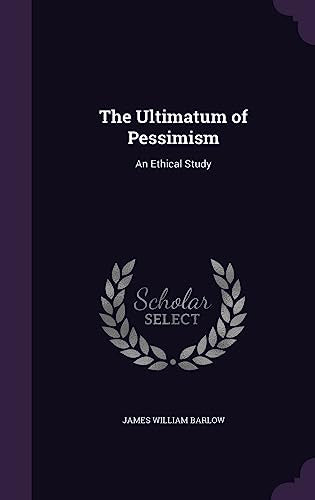 The Ultimatum of Pessimism cover