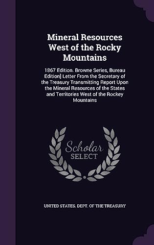 Mineral Resources West of the Rocky Mountains cover