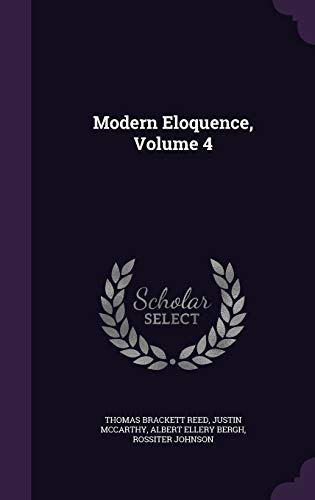 Modern Eloquence, Volume 4 cover