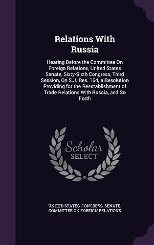 Relations With Russia cover