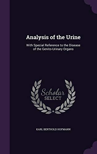 Analysis of the Urine cover