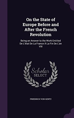 On the State of Europe Before and After the French Revolution cover