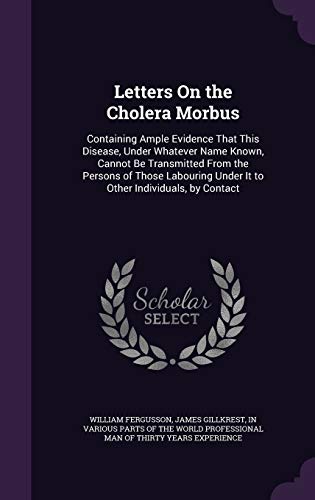 Letters On the Cholera Morbus cover