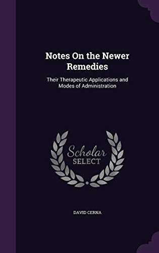Notes On the Newer Remedies cover