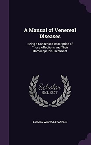 A Manual of Venereal Diseases cover