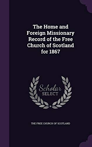 The Home and Foreign Missionary Record of the Free Church of Scotland cover