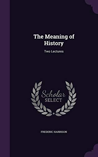The Meaning of History cover