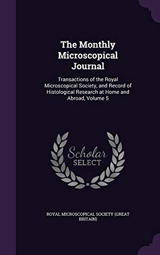 The Monthly Microscopical Journal cover