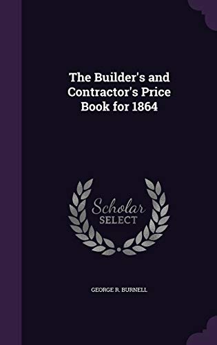 The Builder's and Contractor's Price Book for 1864 cover