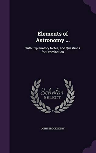 Elements of Astronomy ... cover
