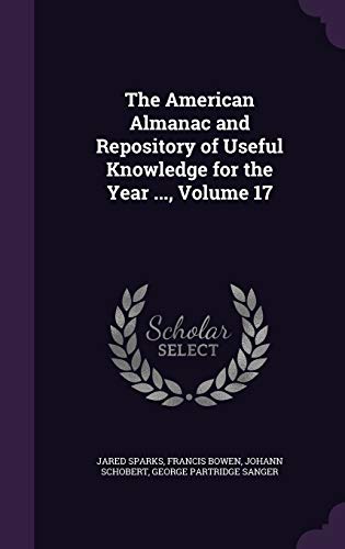 The American Almanac and Repository of Useful Knowledge for the Year . cover