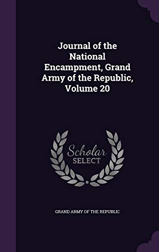 Journal of the National Encampment, Grand Army of the Republic, Volume cover
